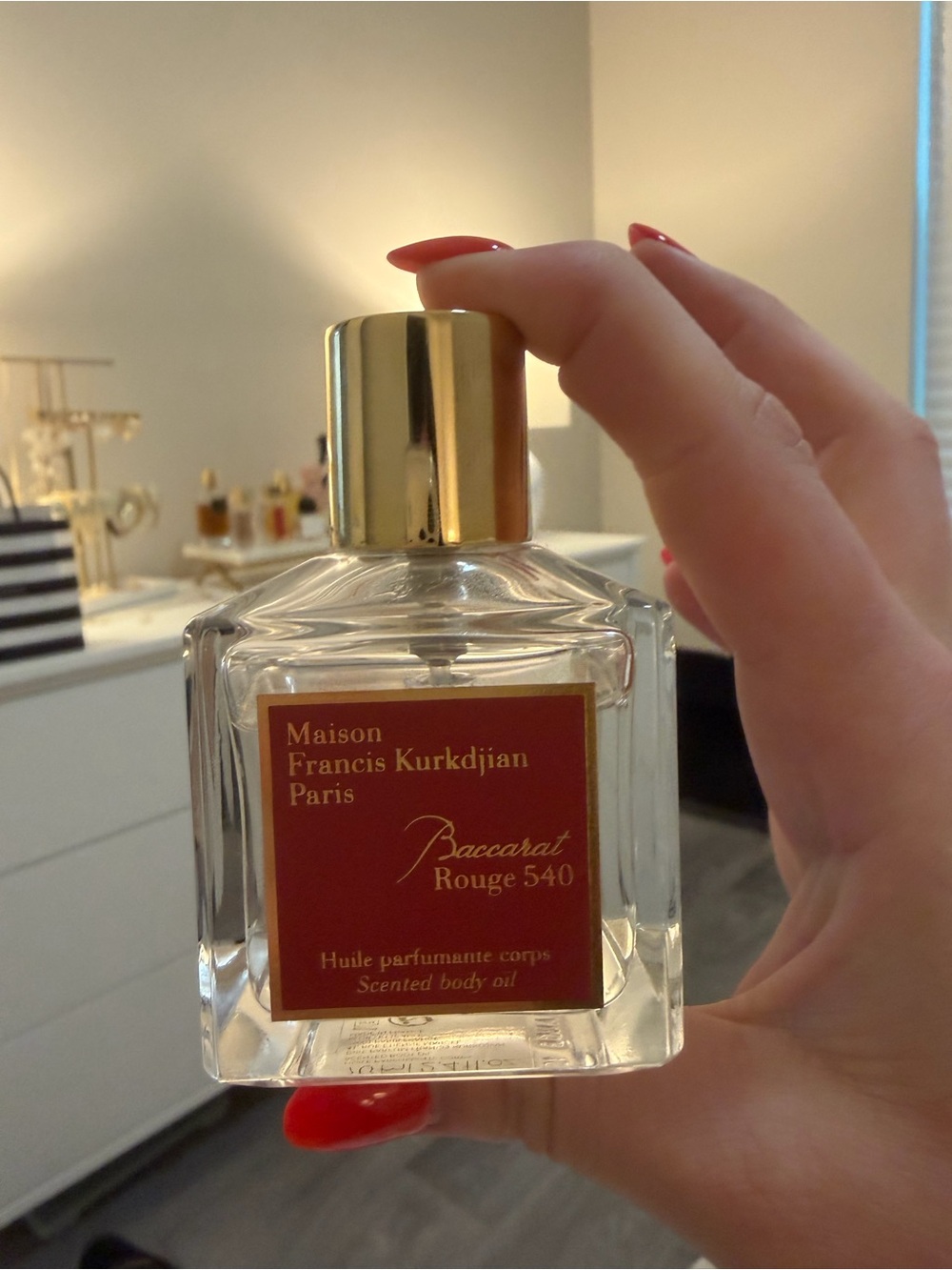 Maison Francis Kurkdjian Baccarat Rouge 540 Body Oil
